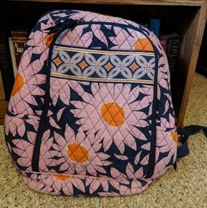 Vera Bradley backpack loves me... pink sunflowers